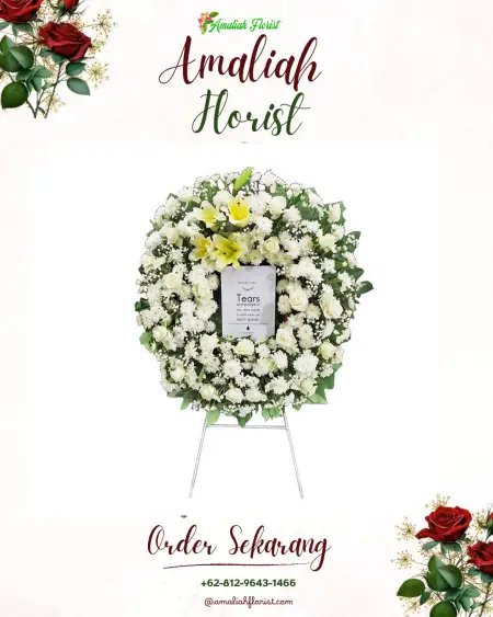 Krans Bunga Duka Sibangkaja